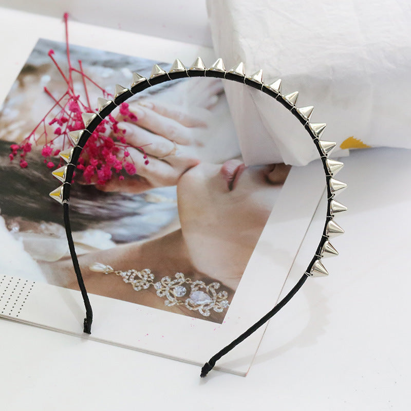 Super Pull Metal Rivet Headband