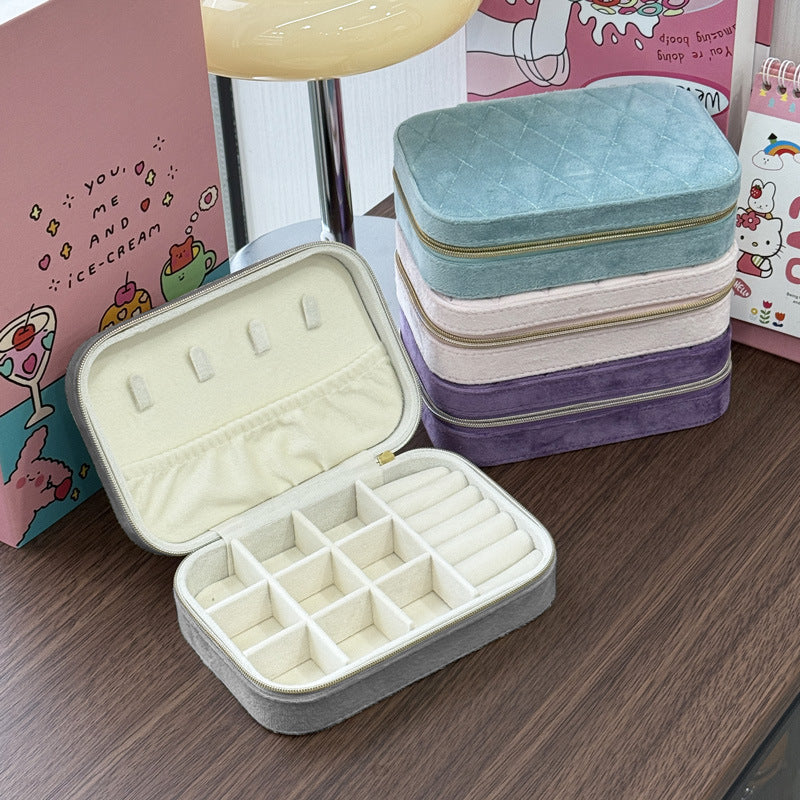 Simple Fashion Personality Portable Jewelry Box
