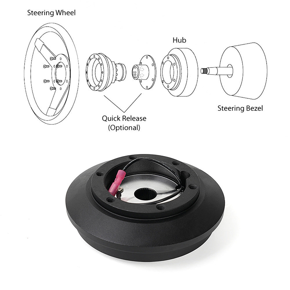 Car Modification Fittings Steering Wheel Connection Adapter Steering Wheel Base