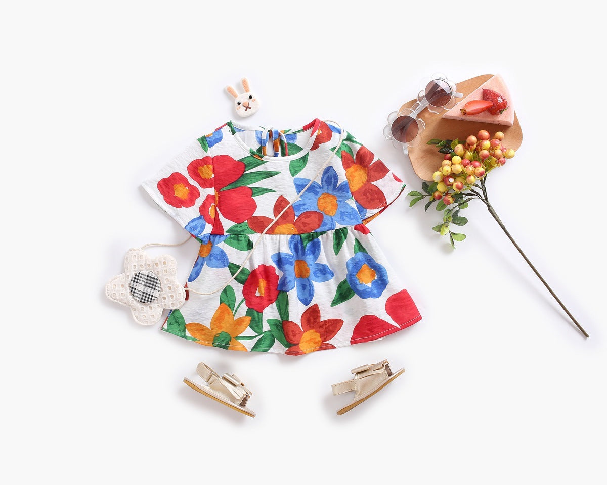 Girls' Korean Style Baby Dress