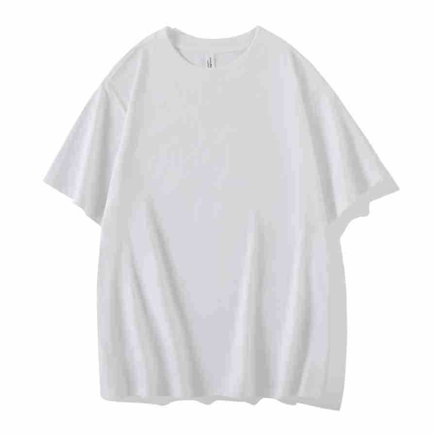 230g Heavy T-shirt Double Yarn Solona Round Neck Bottoming Shirt American Drop Shoulder