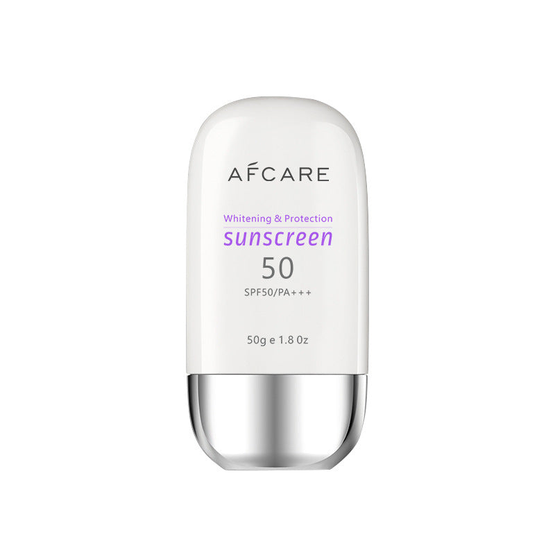 Plastic Bottle Sunscreen SPF 50 Non Greasy Facial Primer