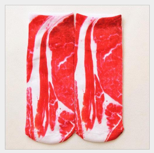3D Printed Cartoon Flip Flop Socks for Couples