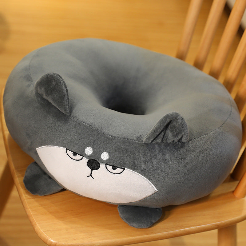 Home Fashion Cartoon Plush Futon Seat Cushion