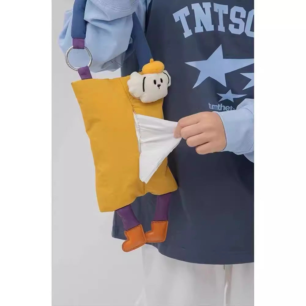 Hanging Car Interior Tissue Buggy Bag