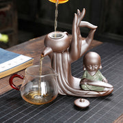 Ebony Ceremony Utensils Purple Sand Tea Set
