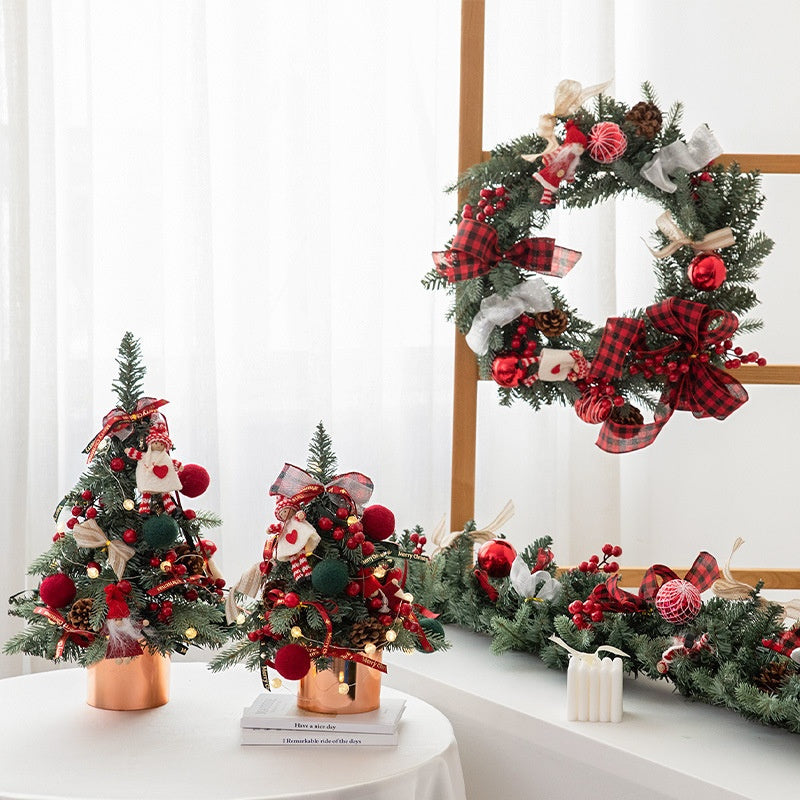 Nordic Mini Small Christmas Tree Decorations