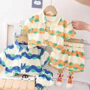 Beach Style Shirt Thin Holiday Shirt Casual Two-piece Suit