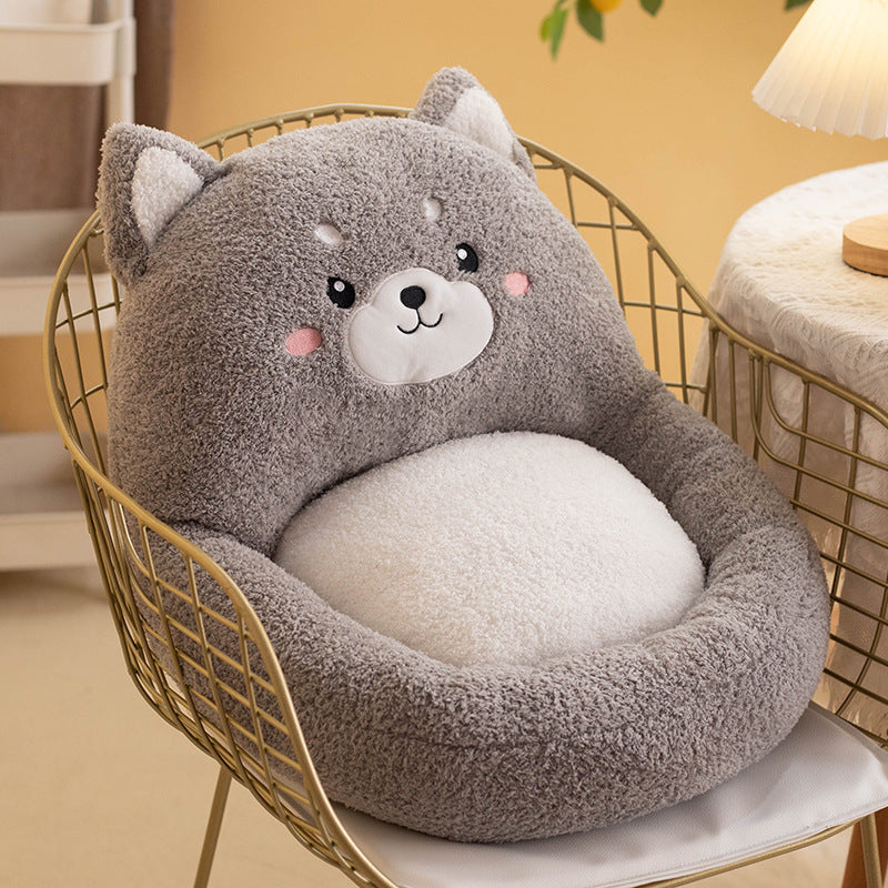 Cute Cartoon Animal Seat Cushion