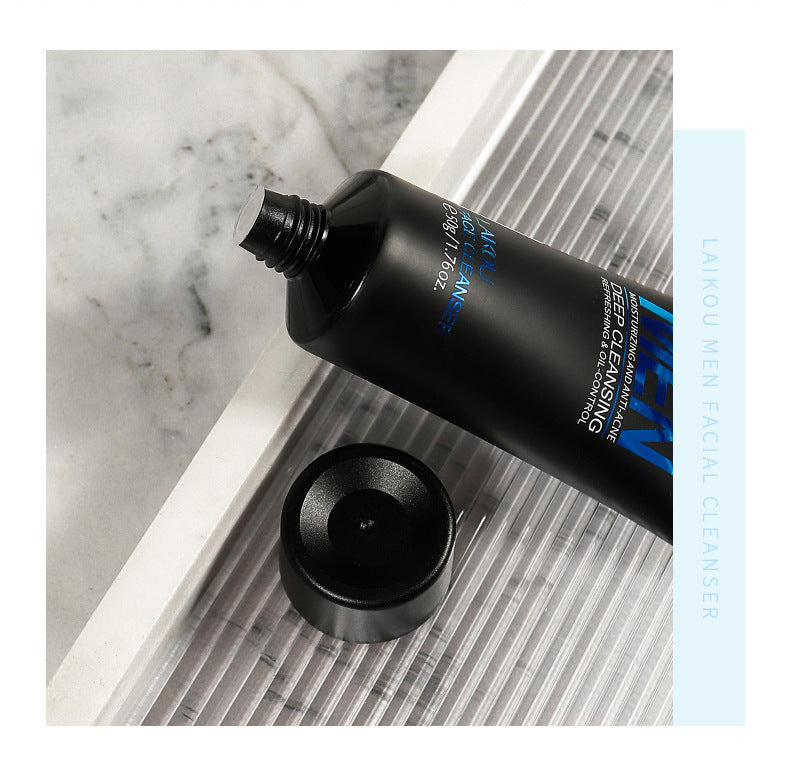 Aqua Based Men Facial Scrub Cleanser 50g Safe Formula
