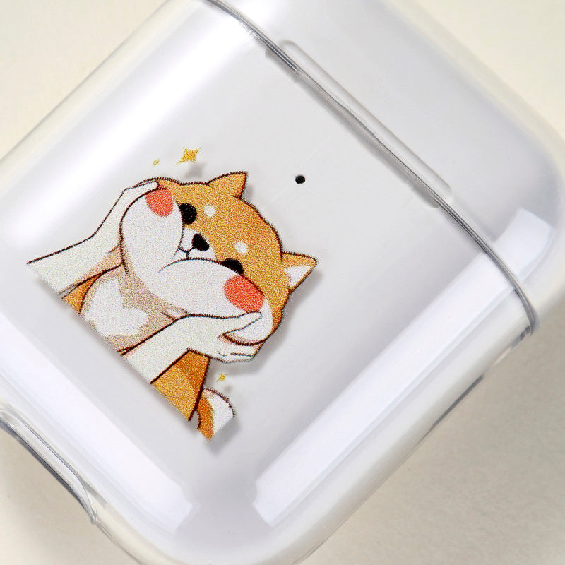 Transparent TPU Earphone Case - Apple Compatible