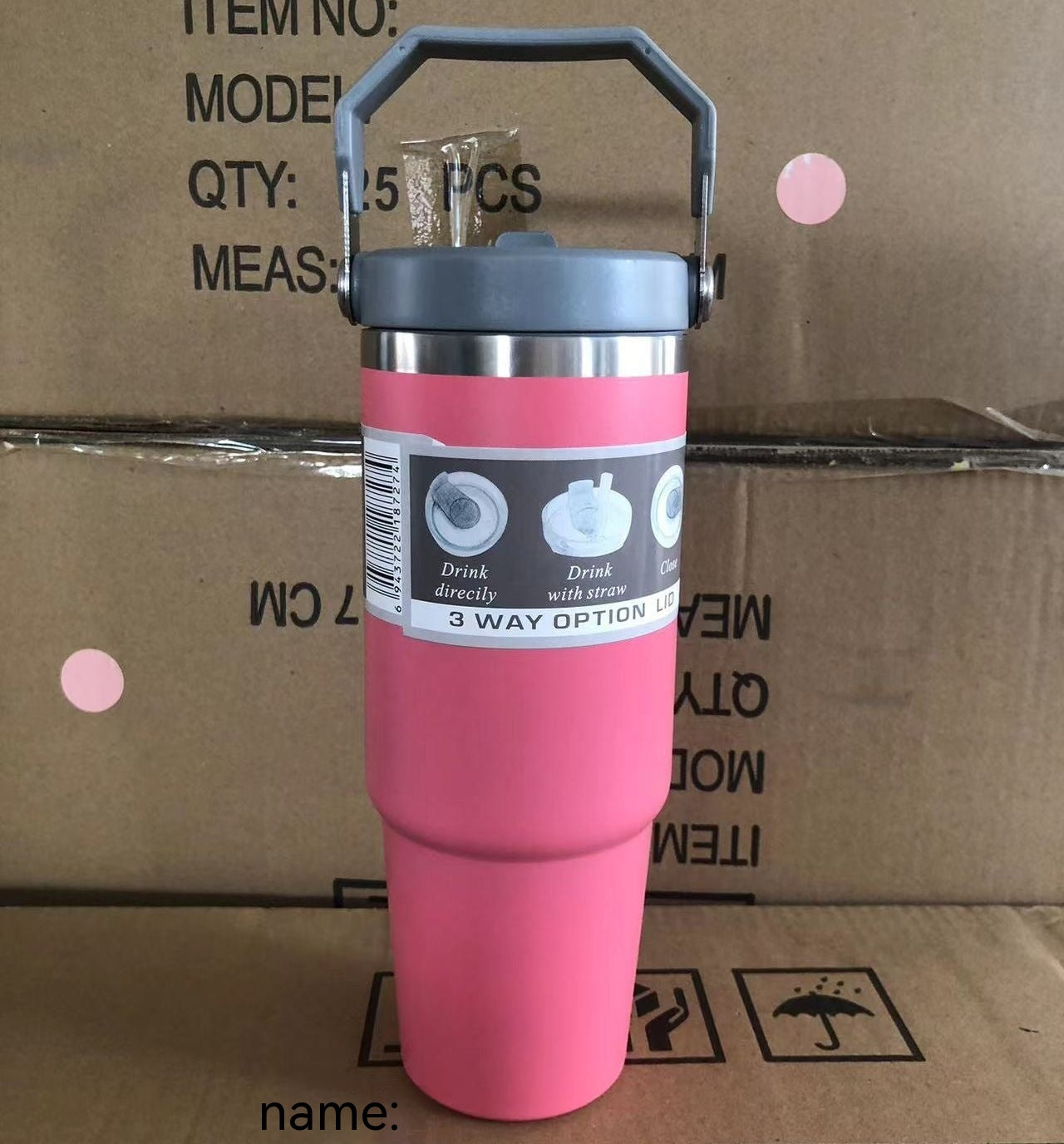 Stainless Steel Travel Coffee Tumbler