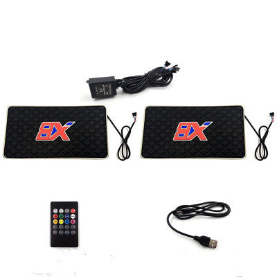 LED Car Interior Ambient Light Kit – RGB, App Control, Music Sync