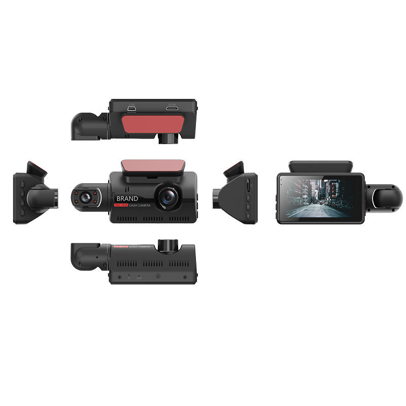 Hidden Dash Cam – Compact Car Driving Recorder with Night Vision