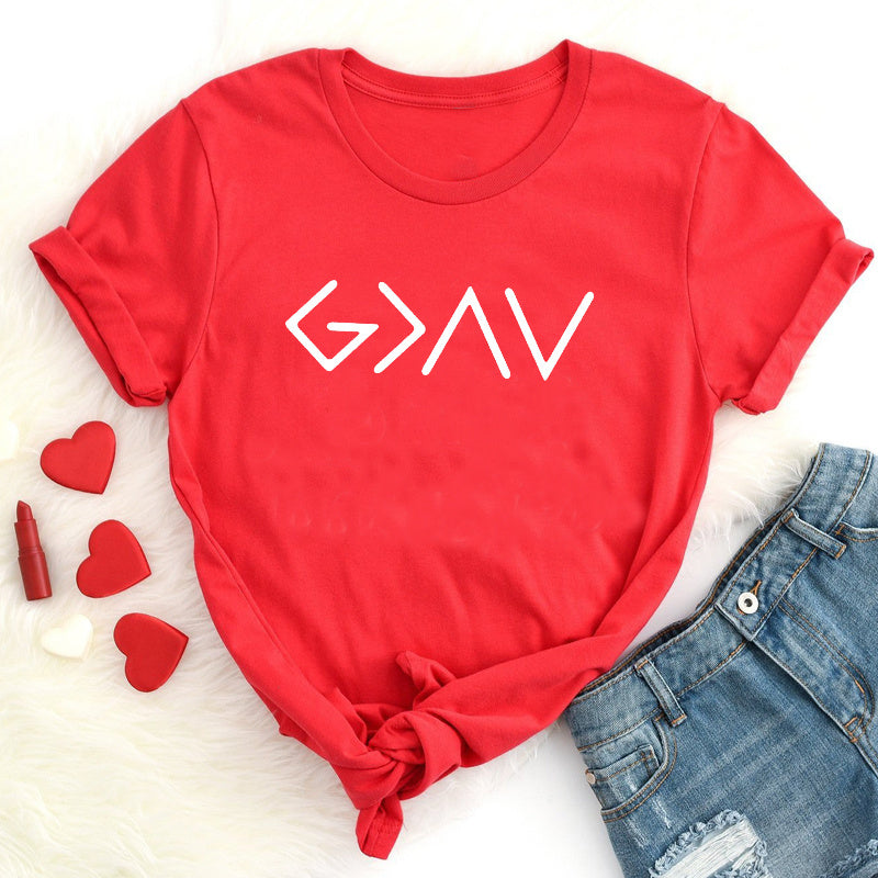 Women's Slim Cotton Short Sleeve T Shirt