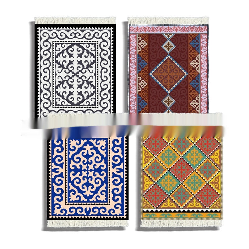 4 Sets Of Carpet Drinks Heat Insulation Coaster