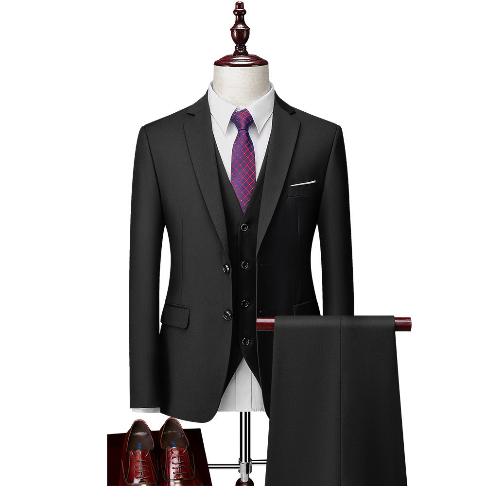 Suit Men's Bridegroom Business Casual Suit Vest
