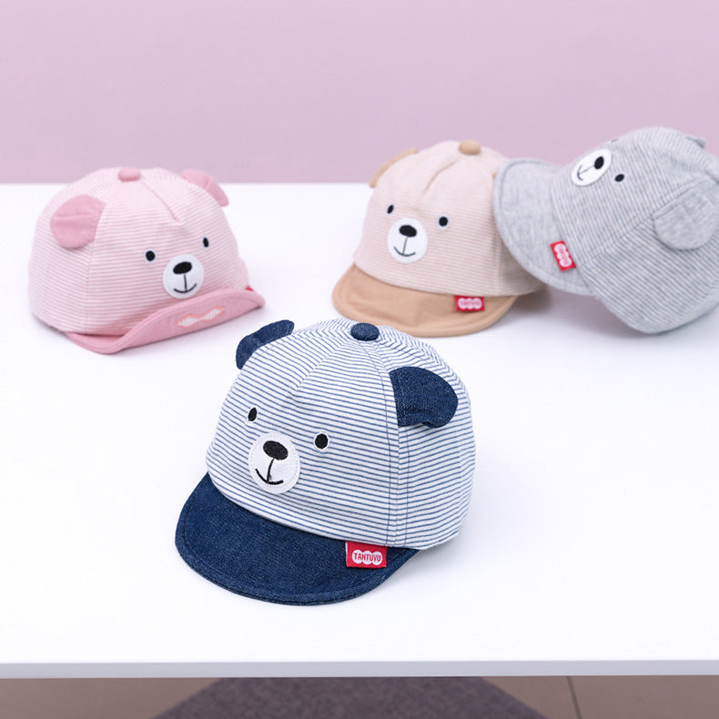 Cartoon Cotton Baby Hat – Soft & Comfy for Infants