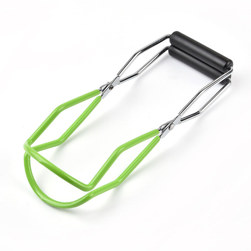 Stainless Steel Non-Slip Can & Bottle Clamp – Portable Kitchen Platter & Glass Clamp Tool