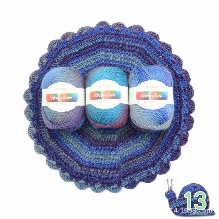 Rainbow Ball of Yarn – Colorful Knitting and Crochet Supplies