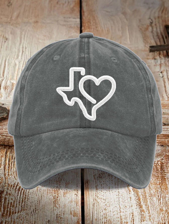 Printed Korean Style Duck Tongue Hat – Unisex Trendy Cap for Men & Women