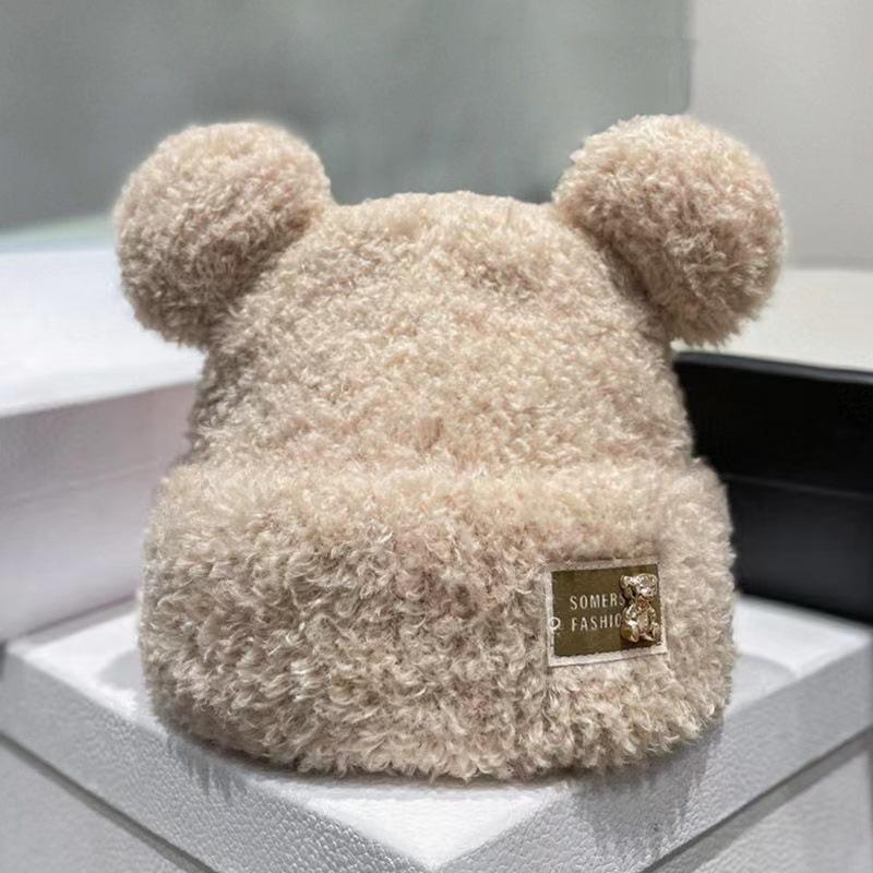 Plush Fisherman Hat, Leopard Fur Bucket, Protection Hat