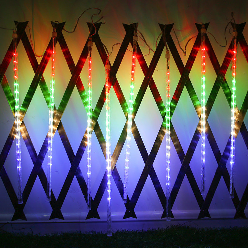 LED Meteor Lights 50cm Outdoor Waterproof Christmas Tree Decorative Lamp Set
