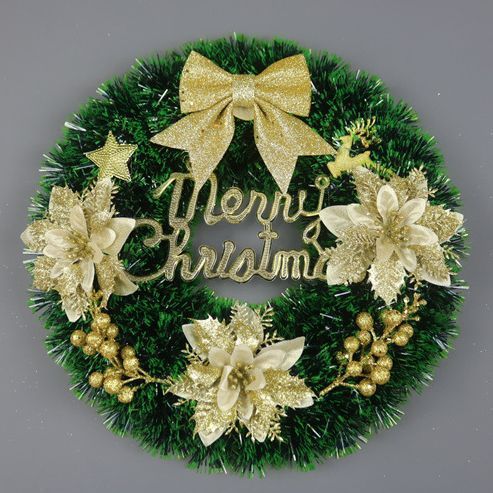 Christmas Festival Wreath Door and Window Hanging Decoration