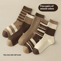 5 Pairs Of Mixed Colors