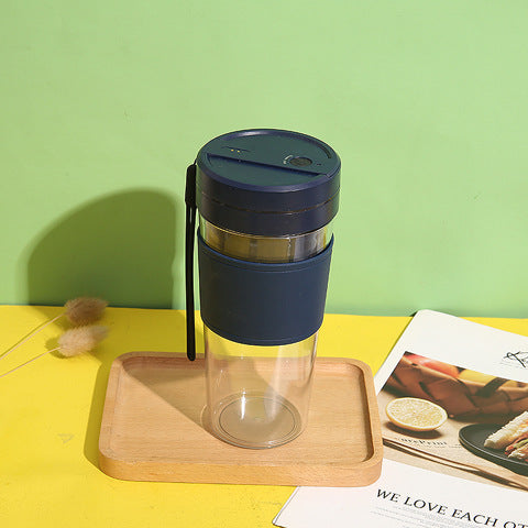 304 Stainless Steel Blade Portable Juicer Cup 350ml
