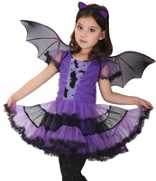 Purple Bat Witch Costume