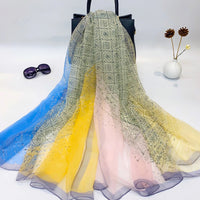 Blessing Blue Yellow And Pink