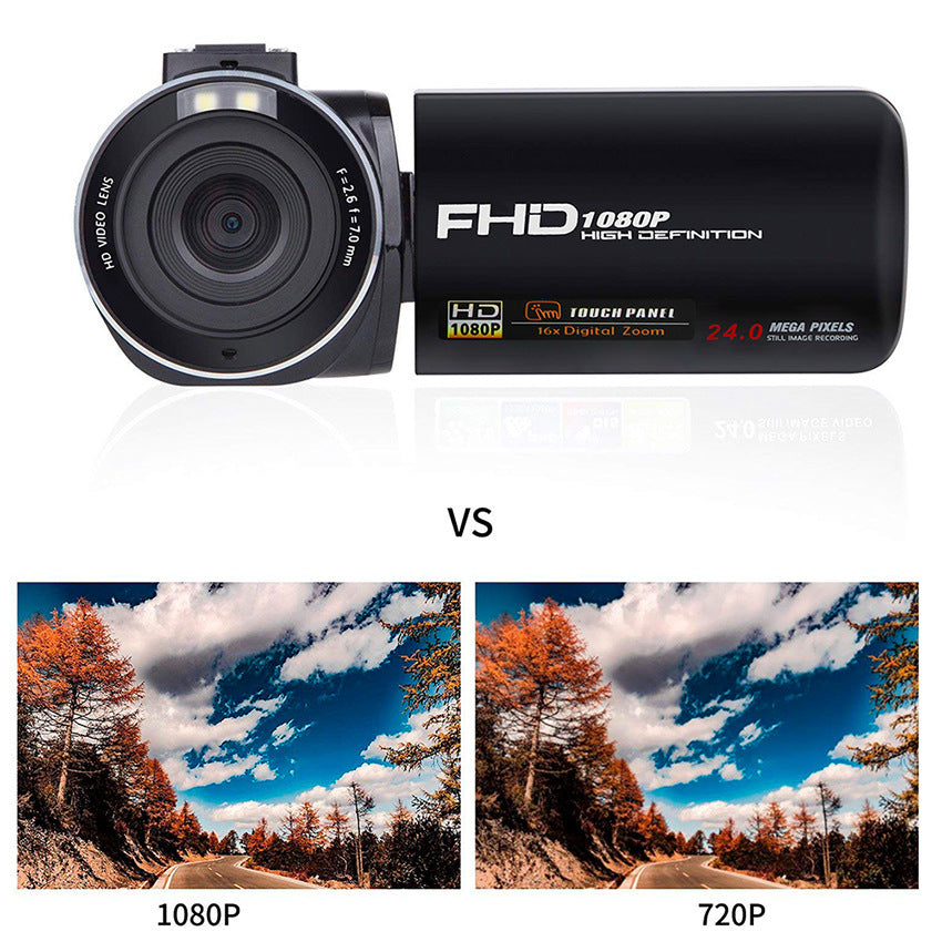 HD Digital Camera – 1080P Compact Point-and-Shoot with 3.0″ Screen