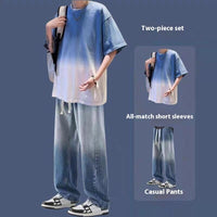 Blue Top And Blue Pants