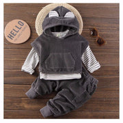 Kids Casual Slim Polyester Baby Boys Suit For Occasions