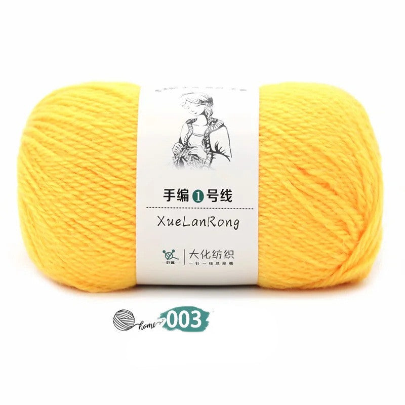 Hand-Knitted Scarf Yarn Ball, 4-Strand Coarse Australian Wool – DIY Knitting, Crochet, and Craft Projects