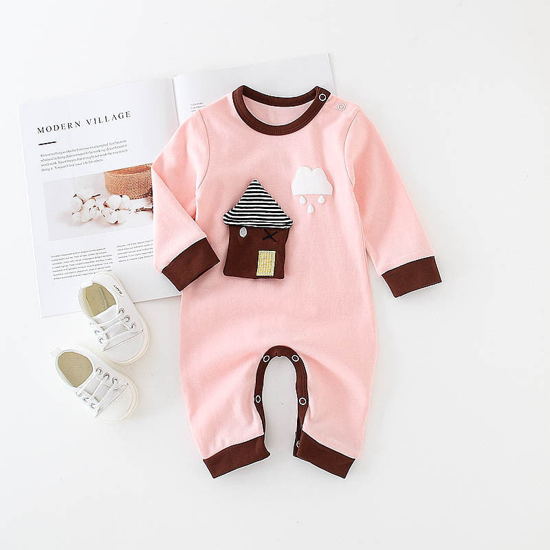 Baby Cotton Romper – One-Piece Outfit for Infant Boys & Girls