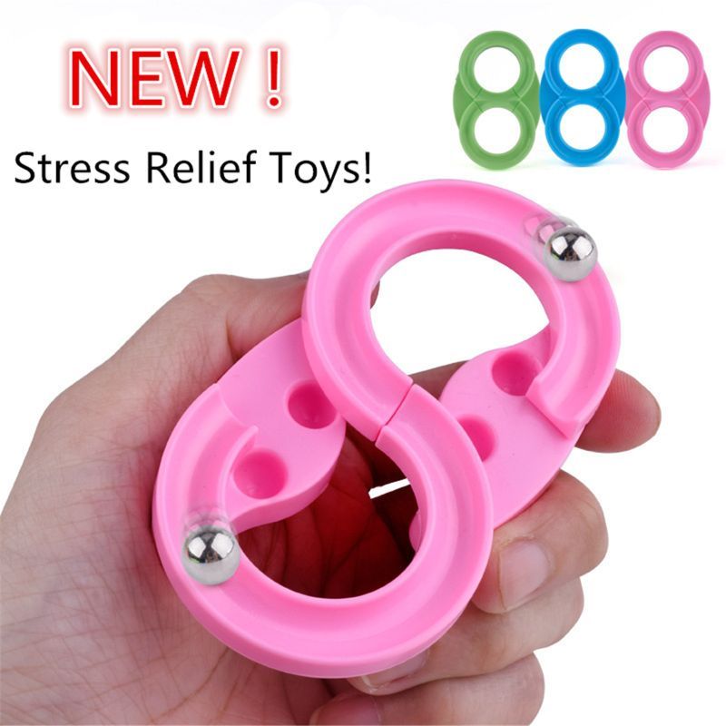 Sleek Metal Track Toy Set Unisex Stress Controller Kit