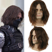 Winter Soldier Brown Wig Around