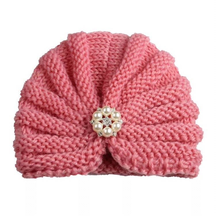 Infant Woolen Hats – Cute Baby Winter and Fall Beanie Cap