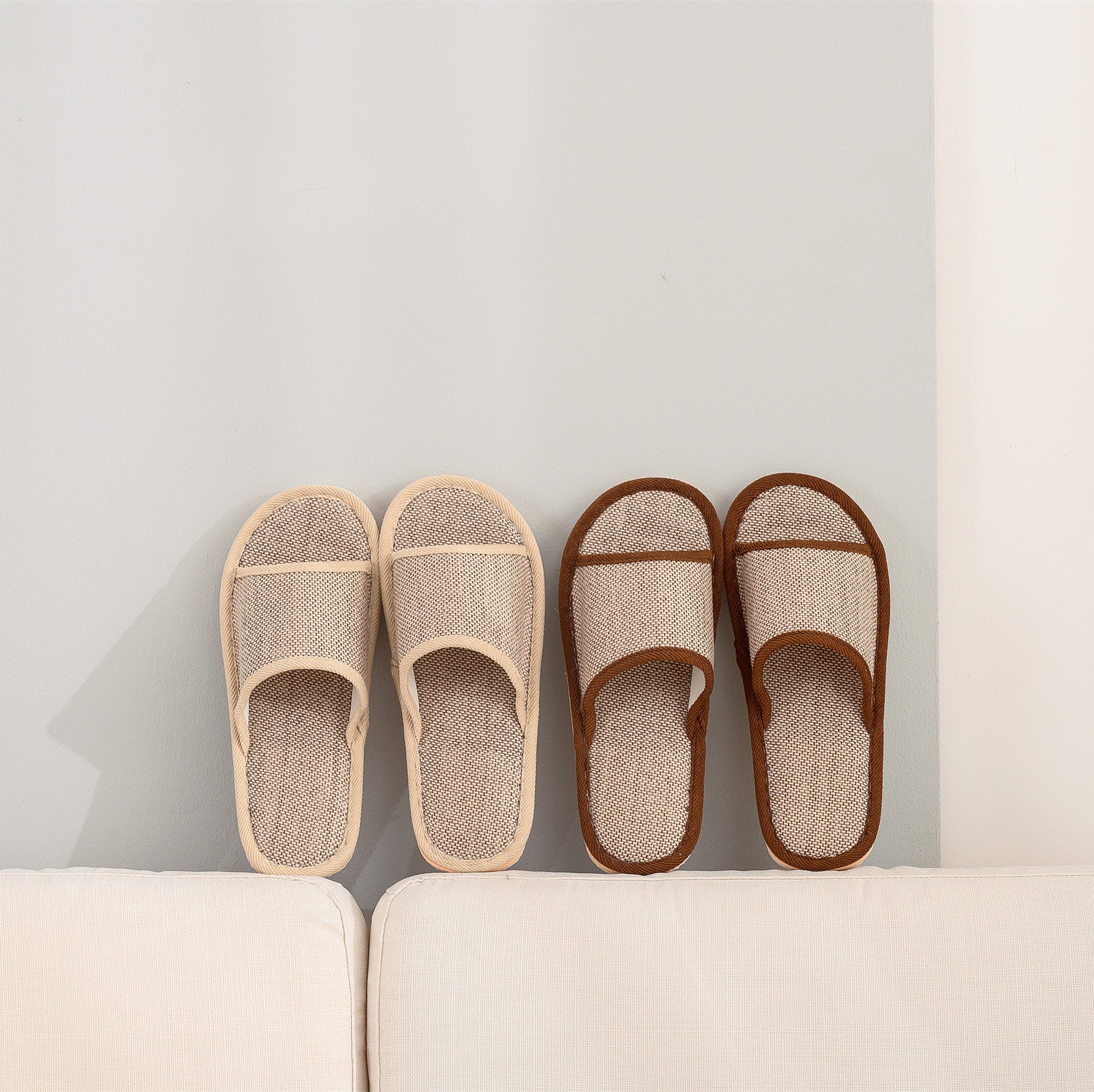 Women's Cotton And Linen Slippers