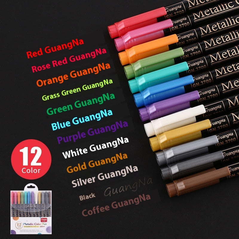 Metal Painting Color Graffiti Pen For Fine Arts