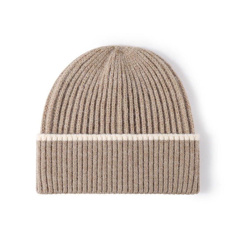 All-Match Simple Warm Thickened Knitted Hat – Cozy Winter Headwear