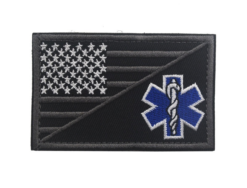 American Star of Life Embroidered Velcro Armband – Emergency Medical Patch