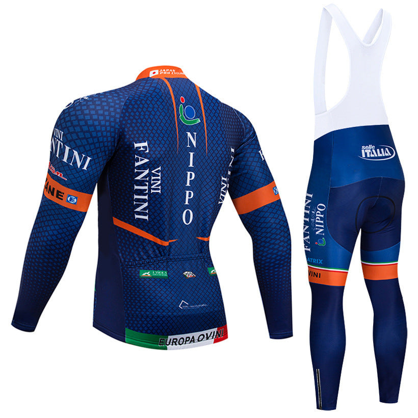 Cycling Jersey Long-sleeved Suit Warmth Thin Section