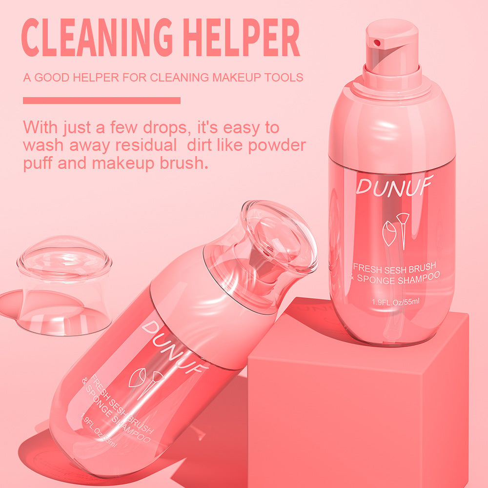 55ML Makeup Brush Cleaner – Portable Home Cleaning Tool