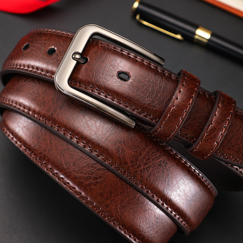 Youth Simple Pin Buckle Pant Belt