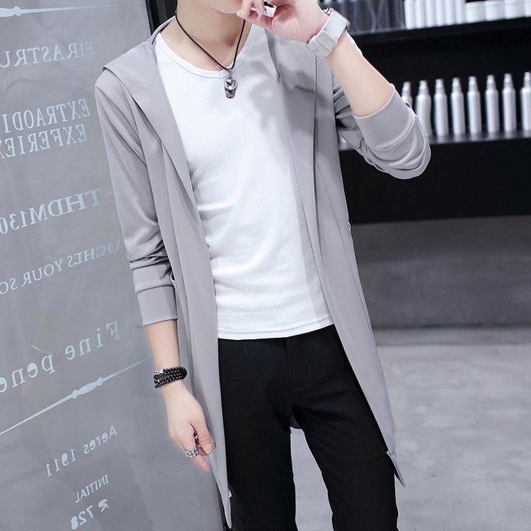 Slim Fit Student Handsome Cloak Men's Coat