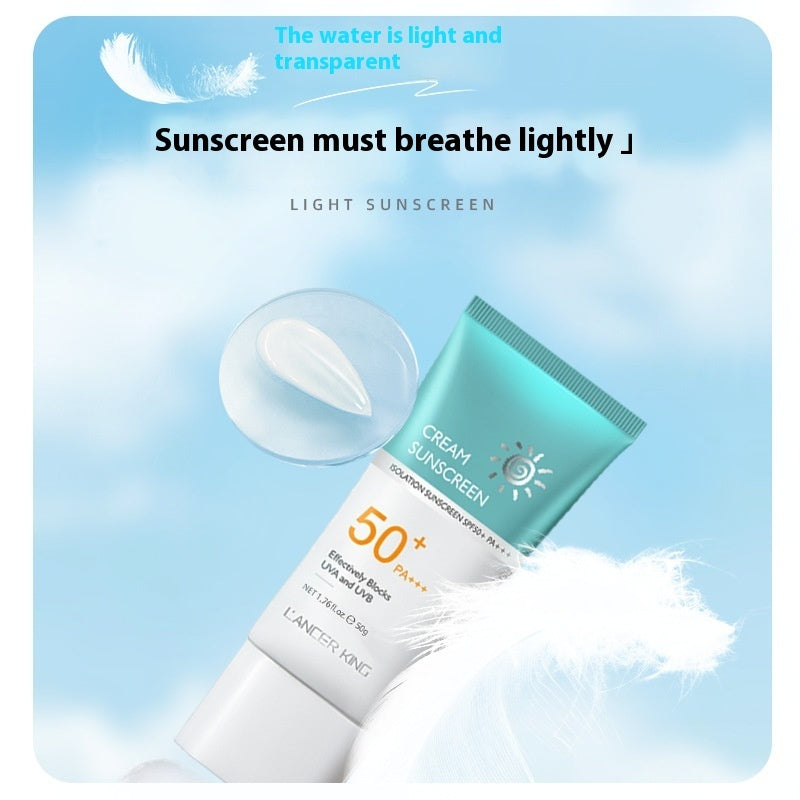 Plastic Bottle Sunscreen Lotion For Face And Body Daily Use