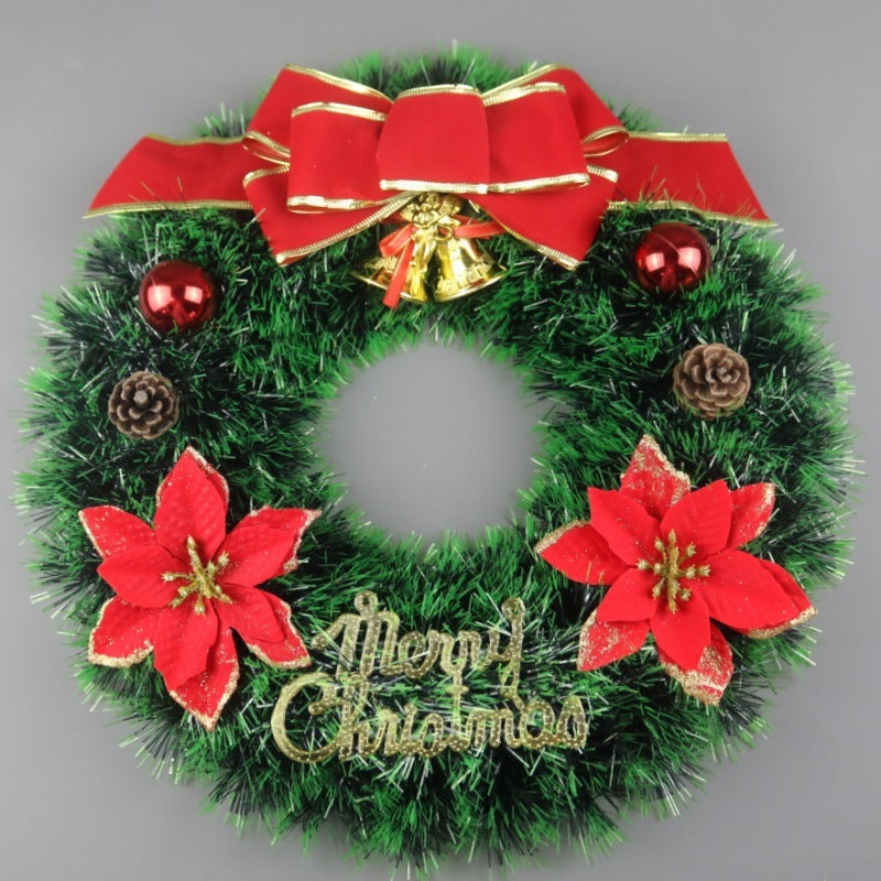 Christmas Festival Wreath Door and Window Hanging Decoration